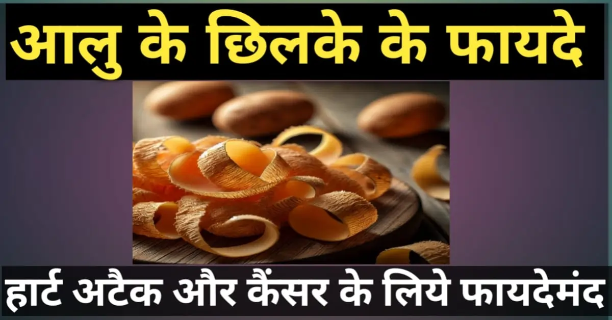 आलू के छिलके के फायदे